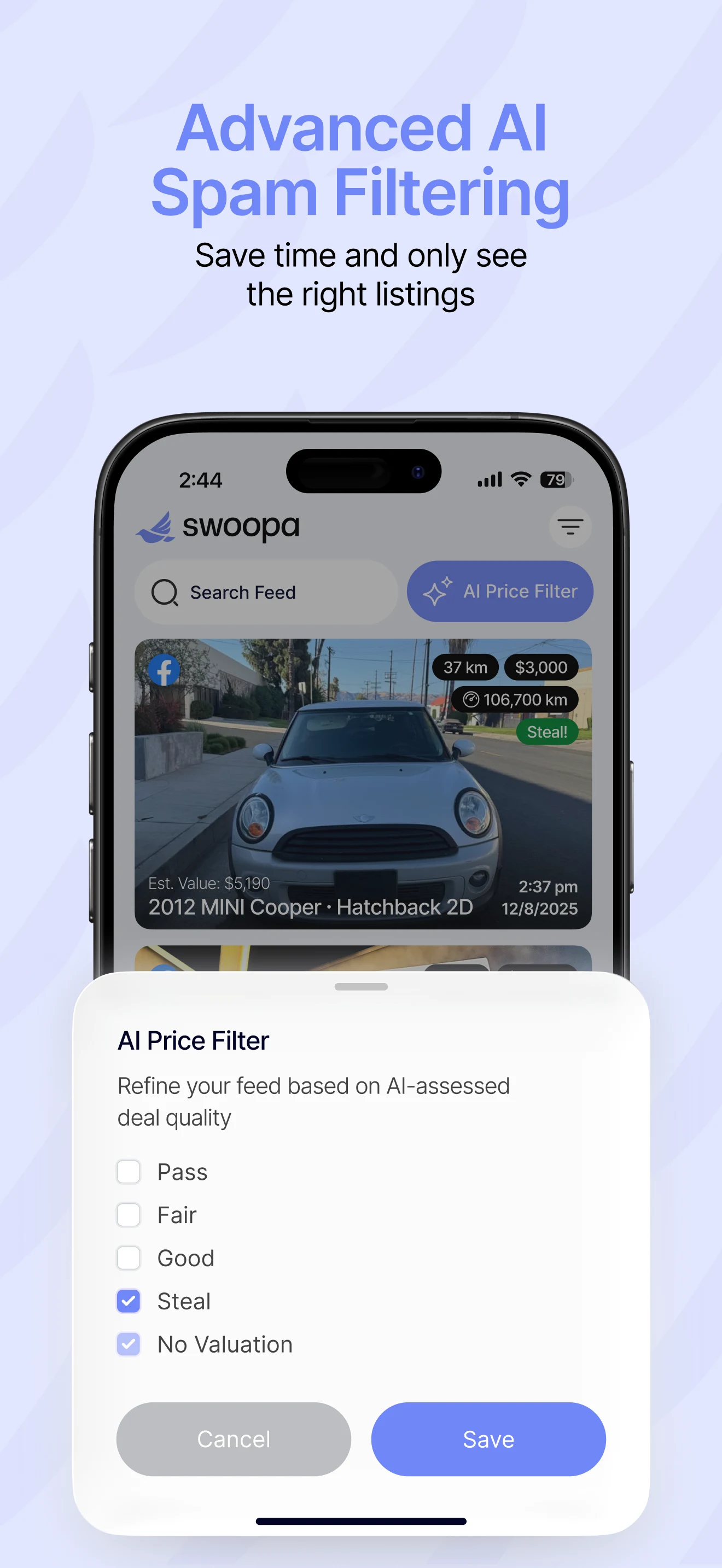 Swoopa screenshot